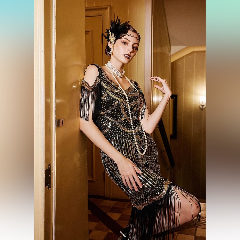 1920’s Sexy Flapper Girl Costume